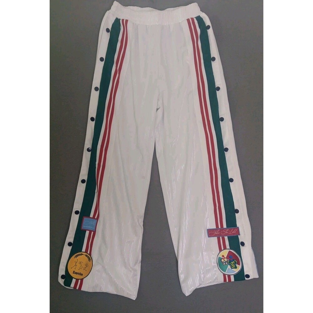 Yellow The Label Patch Tear Away Pants
